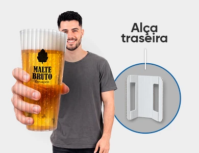 Placa de Mão Personalizado Grande